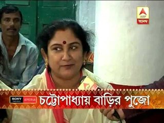 chorbagan chatterji bari busy with preparations of navami puja.