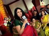 How Agnimitra Paul feels on Durga Puja? She talks to people on cultural programme.