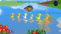 SIX LITTLE DUCKS | 3D Animation Nursery Rhymes