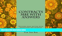 Price Contracts MBE With Answers: Includes essay section with definitions and examples Budget Law