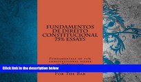 Price Fundamentos de Direito Constitucional 75% Essays: Fundamentals of 75% constitutional essays
