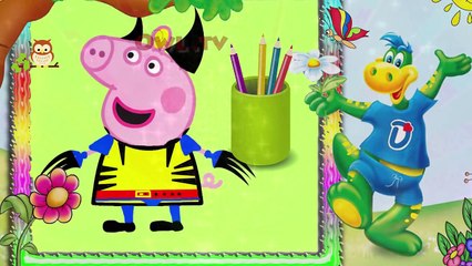 Mickey Mouse Hulk vs Peppa Pig X Men Family Finger Nursery Rhymes Lyrics