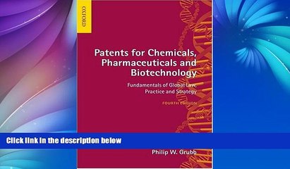 Online Philip W. Grubb Patents for Chemicals, Pharmaceuticals and Biotechnology: Fundamentals of