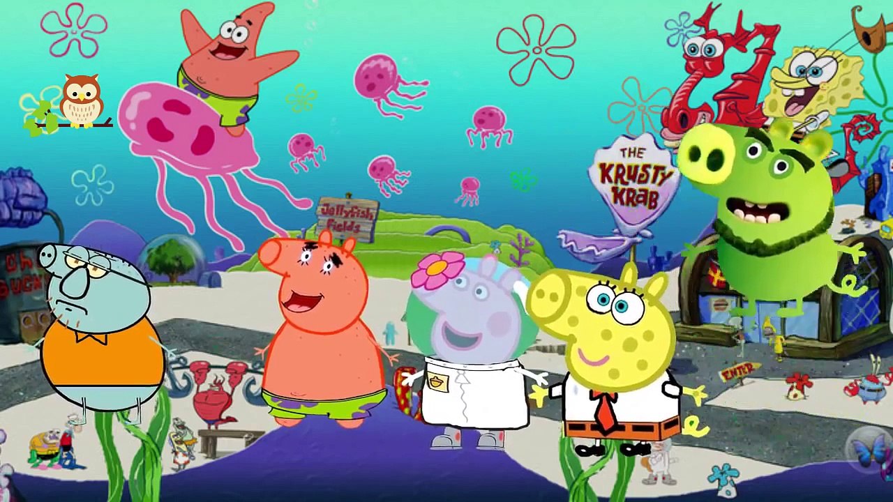 Daddy Finger Peppa Pig spongebob squarepants Family Finger Nursery Rhymes Lyrics More