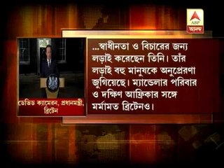 World leaders mourn the demise of Nelson Mandela.