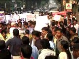 Rally of duped depositors demanding CBI probe in Saradha scam