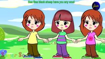 Baa Baa Black Sheep Animated Nursery Rhyme | Cartoon/Animated Rhymes For Kids