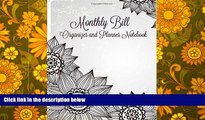 Best Price Monthly Bill Organizer and Planner Notebook (Simple Budget Planners-Includes Bill