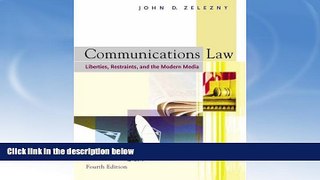PDF  Communications Law: Liberties, Restraints, and the Modern Media (with InfoTrac) John D.