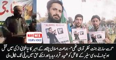 JI's Sabir Hussain Awan in party's Peshawar rally calls Turkish officer who killed Russian envoy in Ankara a 'Martyr'