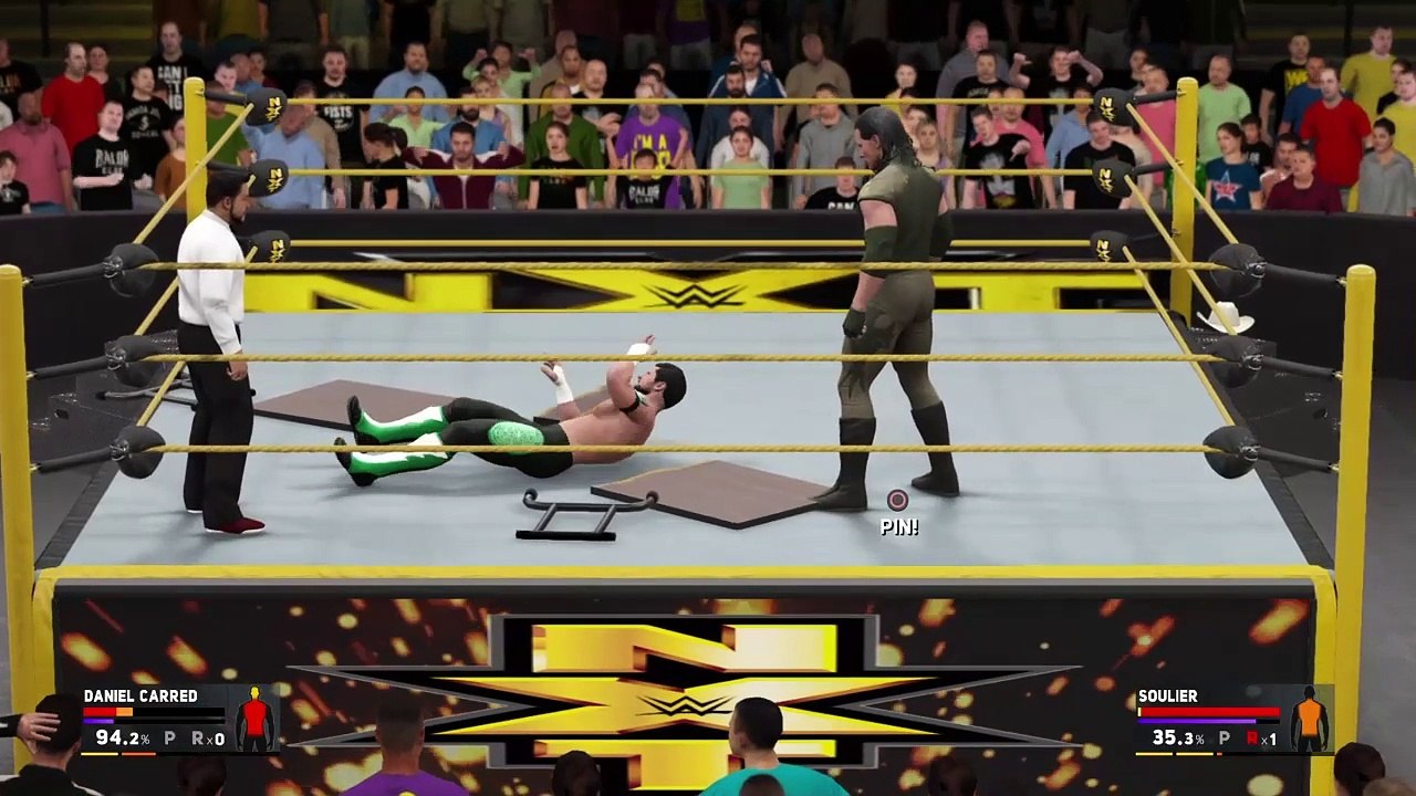 Daniel Carred Vs Soulier | WWA NXT