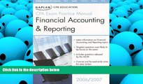 Best Price Kaplan CPA Review Financial Accounting and Reporting 2006 Kaplan CPA Education For Kindle