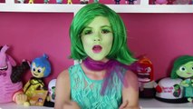 INSIDE OUT DISGUST MAKEUP TUTORIAL! | DISNEY PIXAR COSPLAY! | KITTIESMAMA