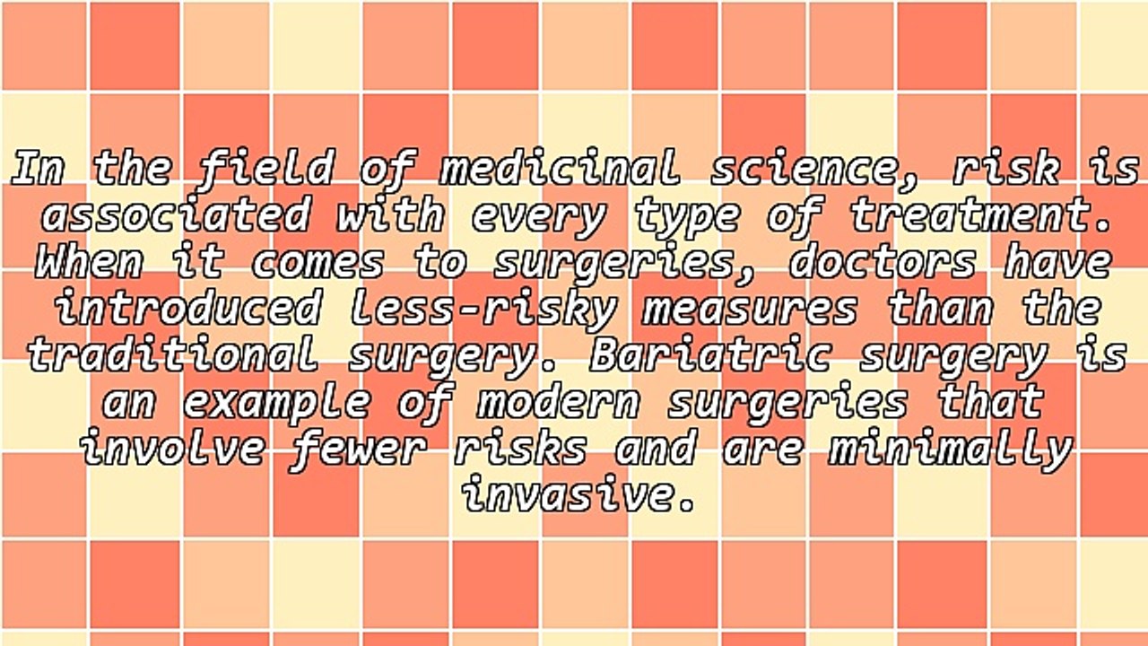 The Dark Side of Bariatric Surgery