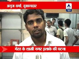 Meerut: Woman caught on CCTV sneaking away earrings, held