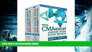 Price Wiley CMAexcel Learning System Exam Review and Online Intensive Review 2015 + Test Bank: