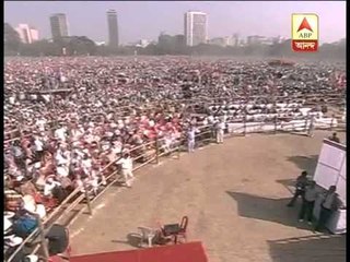 Prakash Karat from Brigade parade ground