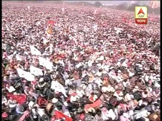 LF Chairman Biman Basu from Brigade rally speaks about Horse Trading