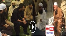 Maulana Tariq Jameel sb giving Targeeb to Wasim Akram, Muhammad Yousaf, Inzimam ul haq at Junaid Jamshaid's home