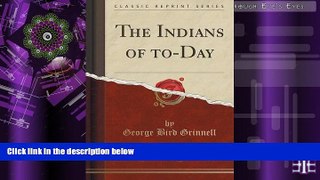 Best Price The Indians of to-Day (Classic Reprint) George Bird Grinnell For Kindle