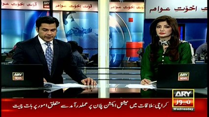 CM Sindh meets Corp Commander Karachi  - 21 Dec 2016