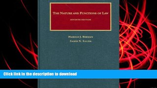PDF [FREE] DOWNLOAD  The Nature and Functions of Law (University Casebook Series) TRIAL EBOOK