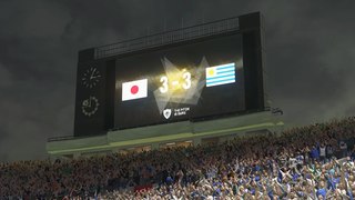 PES2017 Japan vs Uruguay【GiantKilling】