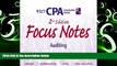Price Wiley CPA Examination Review Focus Notes, Auditing, 2nd Edition Less Antman On Audio