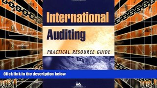 Best Price International Auditing: Practical Resource Guide David O Regan For Kindle