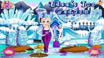 Elsas Ice Garden - Frozen Elsa Games - Elsa Planted Flowers In The Garden