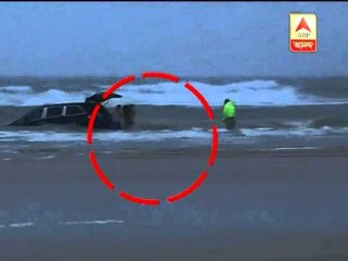 A woman with her three children attempted suicide, but rescued safely later