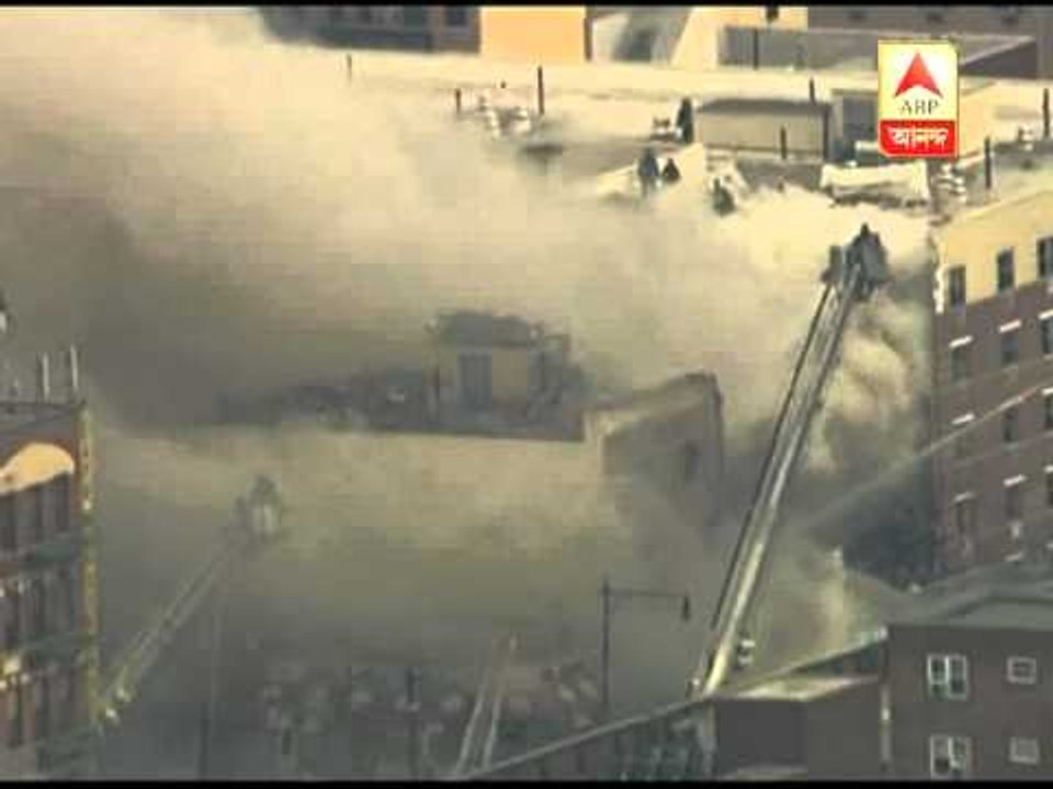 Building collapses in New York