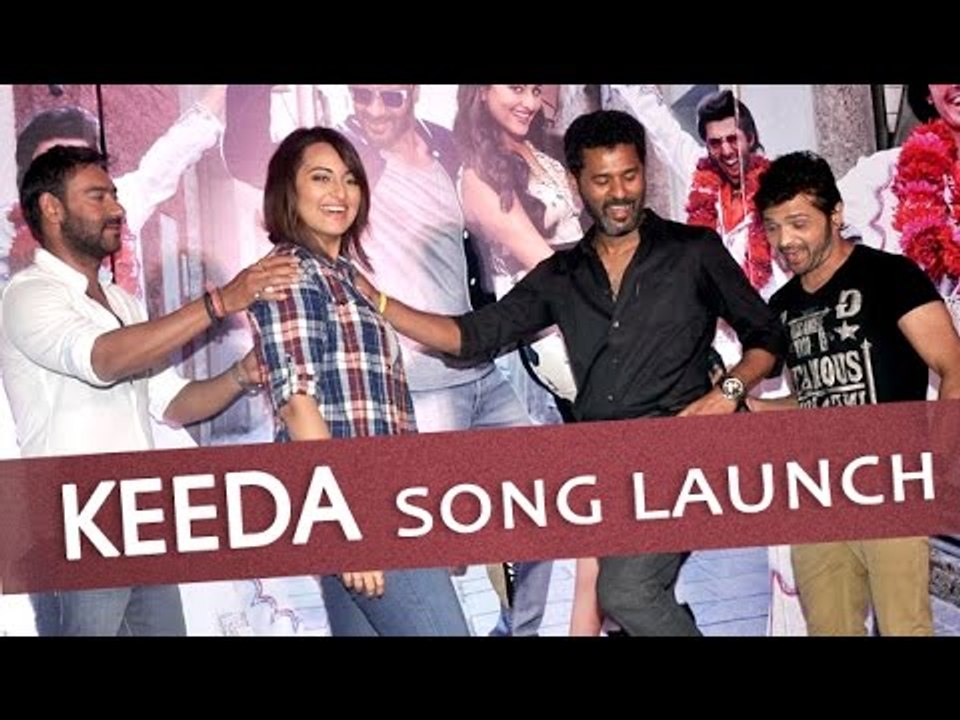 Ajay Devgn, Sonakshi Sinha And Prabhdheva Launch ‘Keeda’ Song From ‘Action Jackson’