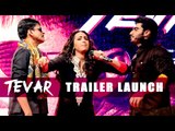 Arjun Kapoor, Sonakshi Sinha And Manoj Manoj Bajpayee At The Trailer Launch Of 'Tevar'