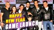Shah Rukh Khan, Farah Khan and Abhishek Bachchan Attend The Game Launch Of 'Happy New Year'