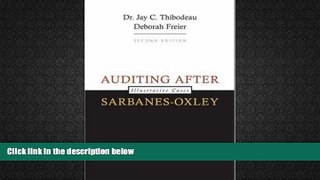 Price Auditing After Sarbanes-Oxley Jay Thibodeau On Audio