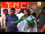 TMC candidate Shatabdi Roy hits out at EC camera persons at poll rally
