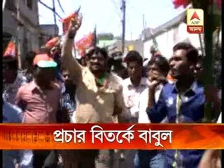 babul supriyo allegedly campaigning in inebriated condition