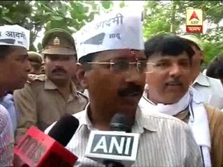 Kejriwal faces protest at Varanasi for Modi supporters