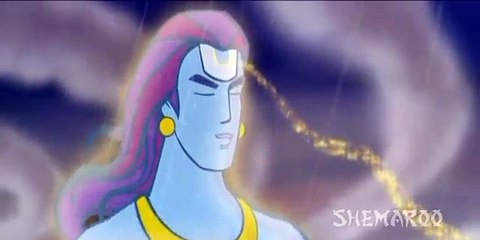 Popular Cartoon Action Scene - Dashavatar - The Matsya Avatar Appears