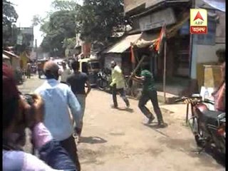 Clash between CPM and TMC at Arambag