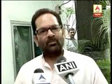 Mukhtar Abbas Naqvi on Modi