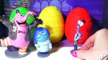 INSIDE OUT Surprise Eggs Play-Doh Kids Toys. Joy, Sadness, Disgust, Fear, Anger 5 EMOTION FIGURES