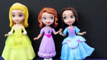 PLAY DOH Sofia the First SLUMBER SLEEPOVER PARTY Princess Amber and Jade