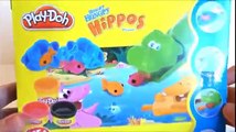 Play Doh Hungry Hungry Hippos Playset Unboxing