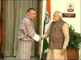 PM Modi meets  Bhutan PM  Tshering Tobgay