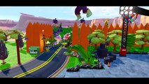 McQueen Cars & Spiderman Colors having Fun w/ Hulk in Disney Pixar Radiator Springs ! Fun Kids video