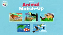 Animal Match Up Kids Games - Kids Learn Animals Names - Fun For Familes & Kids