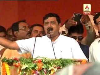 Rahul sinha attacks tmc in Bolpur