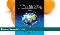 Online Cynthia M. Adams Drafting Contracts in Legal English: Cross-Border Agreements Governed by